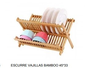 ESCURRE VAJILLAS BAMBOO 45*33 200315