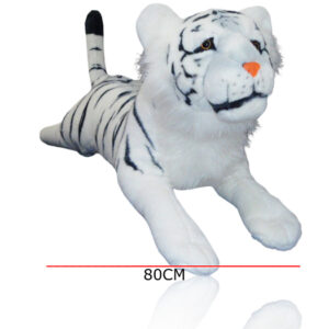 TIGRE BLANCO ECHADO 80CM