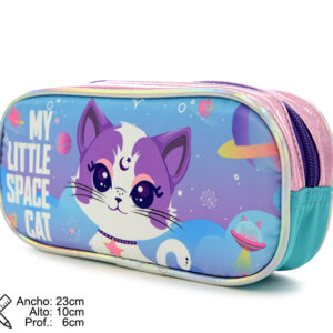 CARTUCHERA RECTANGULAR 1 CIERRE CAT 3D