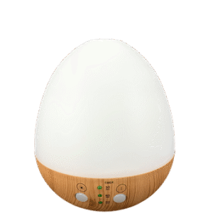 MT08699 AROMATIZADOR BASE DE MADERA LUMINOSO DISEÑO HUEVO 200ML
