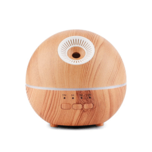 MT08741 DIFUSOR AROMATIZADOR DE AMBIENTES ESFERA DE MADERA 120ML USB