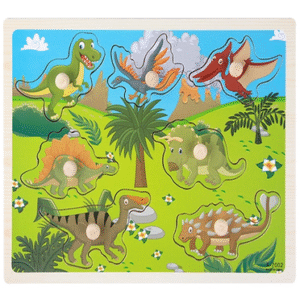 MT08827 ROMPECABEZAS CON AGARRE-DINO 3