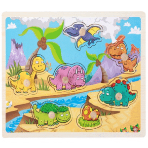MT08826 ROMPECABEZA CON AGARRE-DINO 2