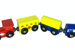 MT08737 TRENCITO MAGNÉTICO CON 4 VAGONES