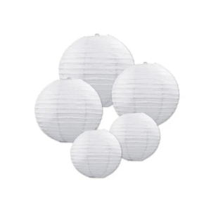 MT00661 LÁMPARA DE PAPEL PLEGABLE PINTADA -35cm 2007505006610
