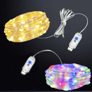 MT08862 TIRA DE LUZ LED MULTICOLOR MANGUERA X10 MTS