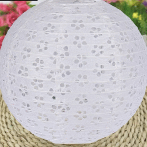 MT02407 LÁMPARA DE PAPEL COLORES CON AGUJERO 35 CM 2007505024072