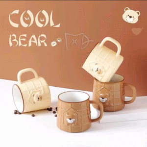 MT09314 TAZA CERAMICA OSO