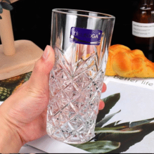 MT09606 VASO DE VIDRIO TRAGO LARGO X6 PC