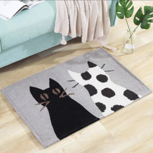 MT09446 - ALFOMBRA 40X60 2 GATOS