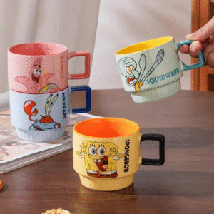 MT09744 TAZA CERAMICA APILABLE ESPONJA