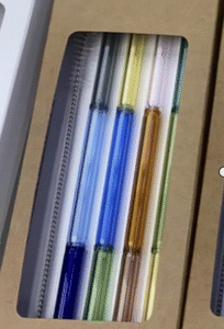 MT09632 SORBETE VIDRIO COLORES X 4