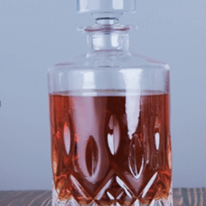 MT09644 BOTELLA WHISKY VIDRIO LABRADO 950 ML 2007505096444