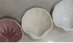 MT09738 PLATITO CERAMICA FORMA CARACOL