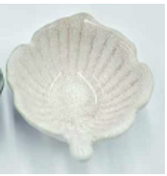 MT09739 PLATITO CERAMICA FORMA HOJA SURTIDOS