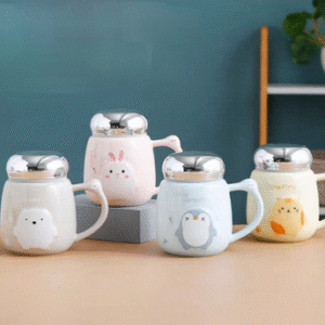 MT09901 TAZA CERAMICA ANIMALES