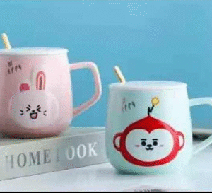 MT09902 TAZA CERAMICA ANIMALES