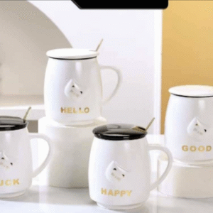MT09932 TAZA CERAMICA GATO