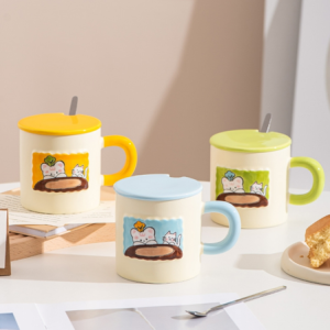 MT09978 TAZA CERAMICA GATO COCINERO
