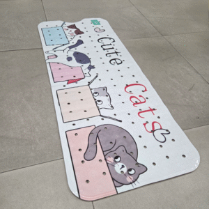MT09792 ALFOMBRA DE GOMA PARA BAÑO 40CM X 100CM