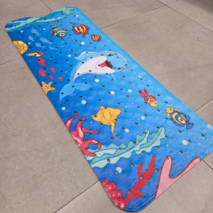 MT09789 ALFOMBRA DE GOMA PARA BAÑO 40CM X 100CM