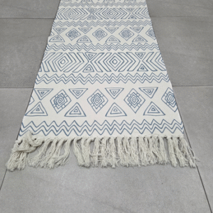 MT09956 ALFOMBRA ALGODON TEJIDA 60CM X 130CM