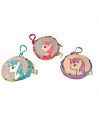 MONEDERO UNICORNIO 3 COLORES 4"