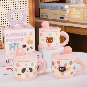 AA0193 TAZA CERAMICA ANIMALES