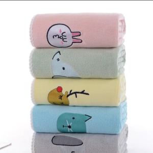 AA0306 TOALLA DE MANO ABSORBENTE CUTE ANIMALS X 5