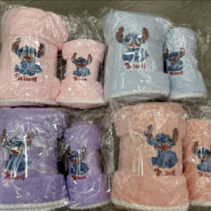 AA0303 TOALLA DE MANO ABSORBENTE AZULES X 5