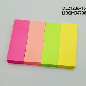 STICK NOTAS FLUO 76*101MM 4P DL21236-15-360