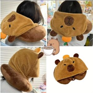 SUPER PROMO CUELLO CON GORRO RE COOL DE CAPIBARA