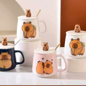 MT09904 TAZA CERAMICA CARPINCHO