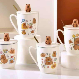 MT09905 TAZA CERAMICA CARPINCHO