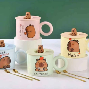 AA0243 TAZA CERAMICA CARPINCHO