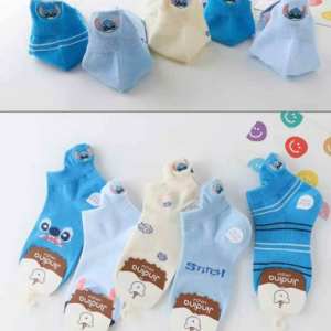 AA0165 MEDIAS DE NIÑO TALLE 5 A 8 AZULX 10