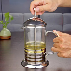 AA0051 CAFETERA VIDRIO CON EMBOLO 600 ML