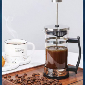 AA0058 CAFETERA VIDRIO EMBOLO 600 ML