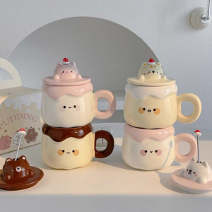 AA0380 TAZA CERAMICA ANIMALES