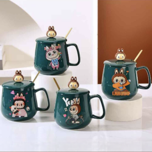 AA0403 TAZA CERAMICA VERDE MONSTRUO