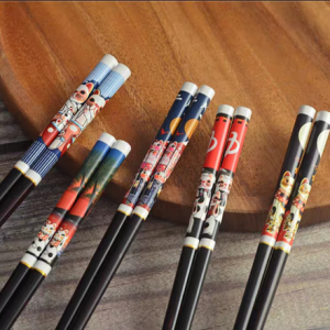 PALITO CHINO PEZ DE COLORS X 10 PARES 2025080802502