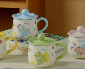 AA0475 TAZA CERAMICA ANIMALES