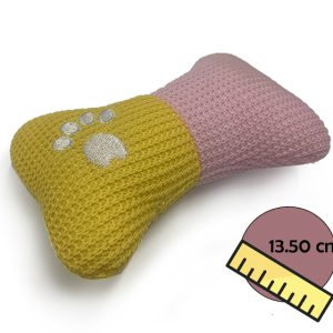 JUGUETE HUESO CON CHIFLE 13.50CM