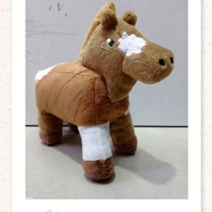 CABALLO MARRON DE MINECRAFT 20CM.JPG