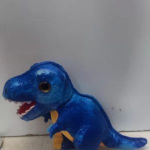 dinosaurio rex azul 20cm