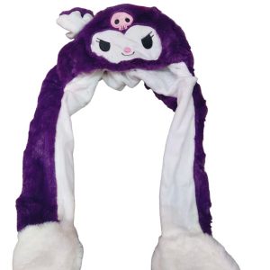 GORRO KUROMI VIOLETA