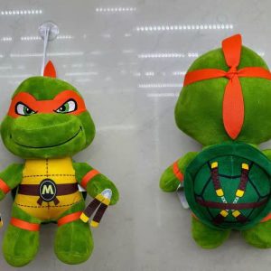 TORTUGA NINJA NARANJA 25CM