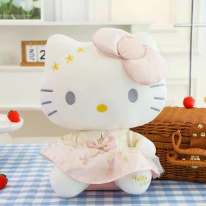 KITTY PLATEADO 20 CM