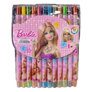 CRAYON GIRATORIO BARBIE X12U 0129(2011-1 2012-1)