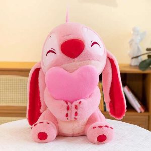 STICH ROSA CON CORAZON 70CM